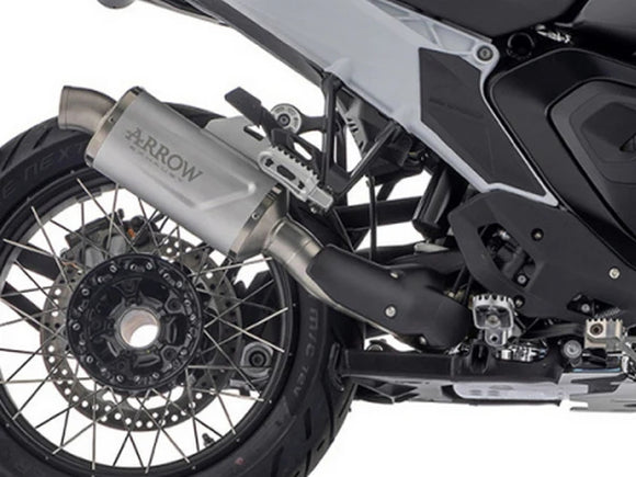 ARROW 72651PO BMW R1300GS (2023+) Titanium Slip-on Exhaust 