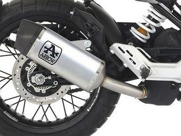 ARROW 72636AK Husqvarna Svartpilen 125 / Vitpilen 125 (2021+) Aluminum Slip-on Exhaust 