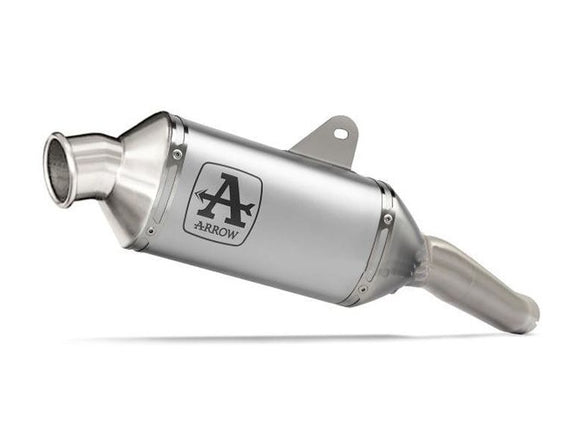 ARROW 72642PO Suzuki Vstrom 800DE (2023+) Titanium Slip-on Exhaust 