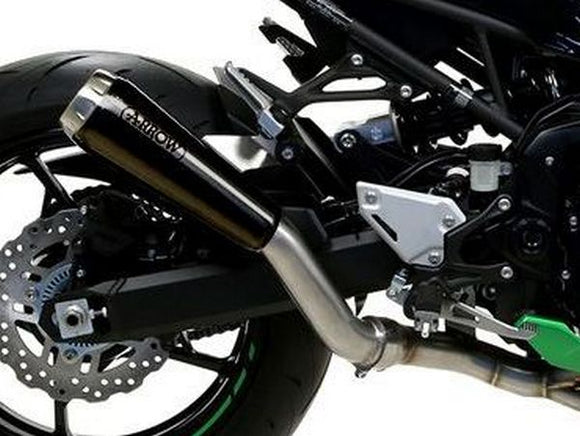 ARROW 71912PRN Kawasaki Z900 (2020+) Dark Steel Slip-on Exhaust 