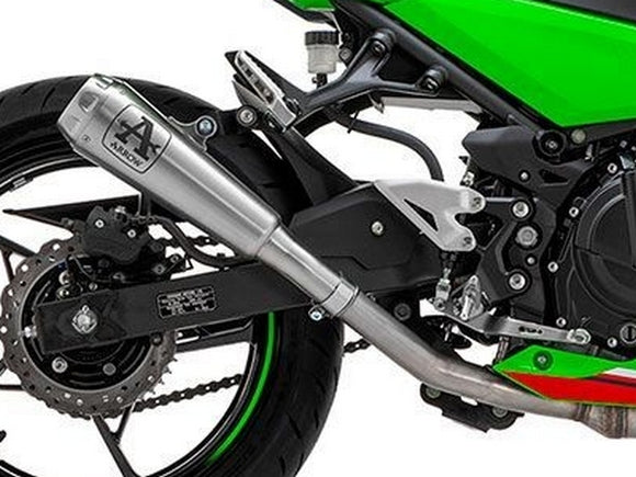 ARROW 71874PRI Kawasaki Ninja 400 (2023+) Steel Slip-on Exhaust 