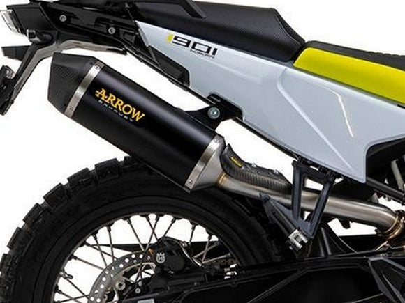 ARROW 72508SKN Husqvarna Norden 901 (2022+) Black Titanium Slip-on Exhaust 