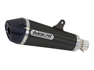 ARROW 71657MI+71502XKN BMW Rninet Scrambler (2016+) Dark Steel Alloy Slip-on Exhaust "X Kone" – Accessories in the 2WheelsHero Motorcycle Aftermarket Accessories and Parts Online Shop