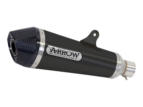 ARROW 71657MI+71502XKN BMW Rninet Scrambler (2016+) Dark Steel Alloy Slip-on Exhaust 