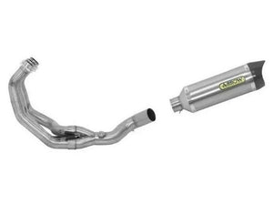 ARROW 71620KZ+71812PK Yamaha MT09 (2013+) Titanium Full Exhaust System "Competition Evo Thunder" – Accessories in the 2WheelsHero Motorcycle Aftermarket Accessories and Parts Online Shop