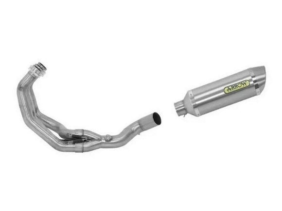 ARROW 71620MI+71812AO Yamaha Tracer 900 (2015+) Aluminum Full Exhaust System 