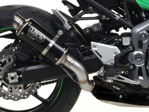 ARROW 71531GPI Kawasaki Z900 (2019+) Dark Steel Slip-on Exhaust "GP2" – Accessories in the 2WheelsHero Motorcycle Aftermarket Accessories and Parts Online Shop