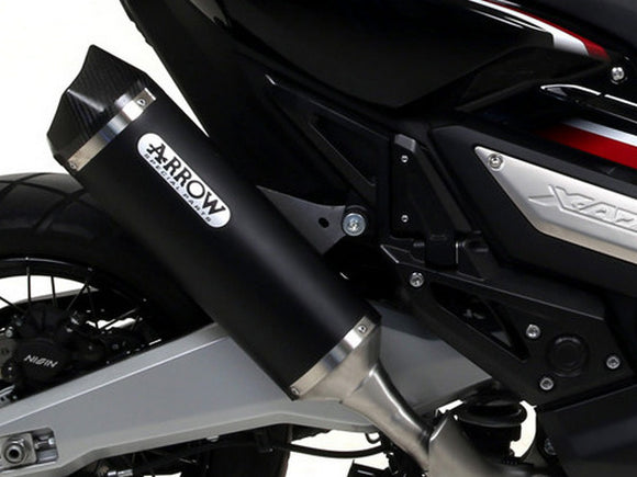 ARROW 71864AKN Honda XADV 750 (2017+) Dark Aluminum Slip-on Exhaust 