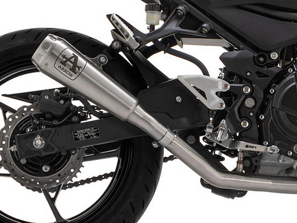 ARROW 71874PRI Kawasaki Z400 (2023+) Steel Slip-on Exhaust 