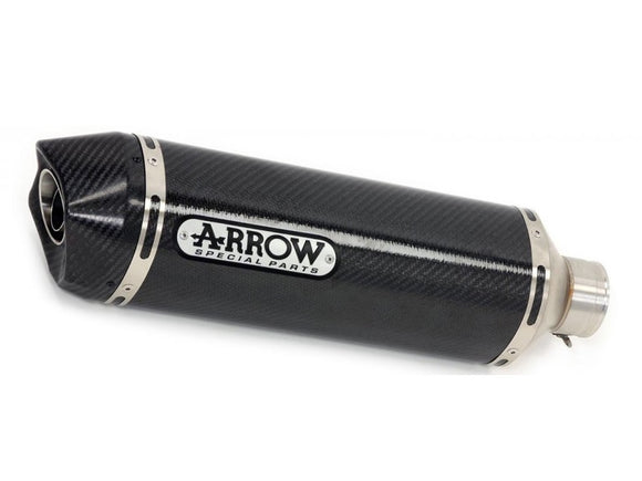 ARROW 71709MI+71859MK Honda CB500X (2019+) Carbon Slip-on Exhaust 