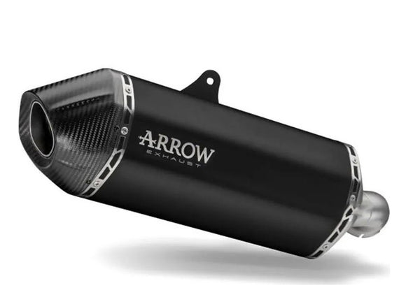 ARROW 72503SKN Honda Africa Twin Adventure Sport (2018+) Black Titanium Slip-on Exhaust 