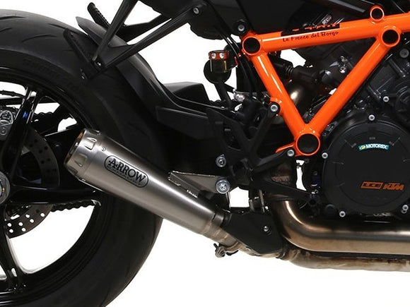 ARROW 71916PRR KTM 1290 Super Duke R (2020+) Titanium Slip-on Exhaust 