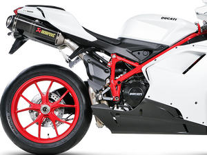 AKRAPOVIC S-D10SO3-ZC Ducati 1198 / 1198S (2011+) Slip-on Exhaust (carbon) – Accessories in the 2WheelsHero Motorcycle Aftermarket Accessories and Parts Online Shop