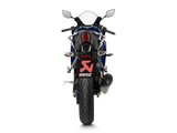 AKRAPOVIC S-Y125R11-HZT Yamaha YZF-R25 (2025+) Exhaust System "Racing Line" (titanium) – Accessories in the 2WheelsHero Motorcycle Aftermarket Accessories and Parts Online Shop