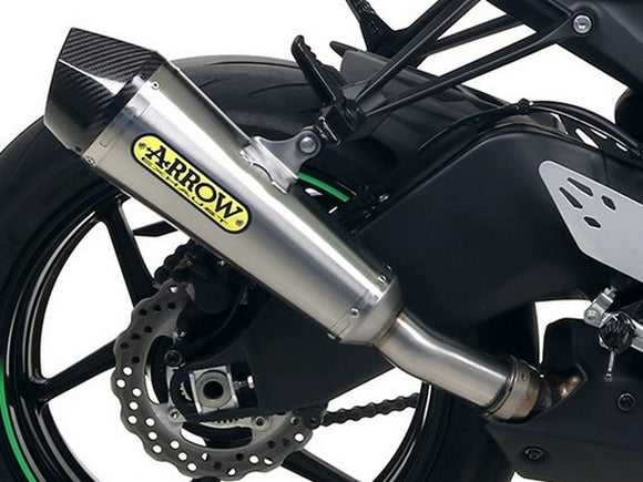 ARROW 71898XKI Kawasaki ZX-6R (2019+) Steel Slip-on Exhaust 
