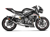 AKRAPOVIC S-T7SO2-APC Triumph Street Triple 765 S / R / RS (2019+) Slip-On Exhaust (carbon) – Accessories in the 2WheelsHero Motorcycle Aftermarket Accessories and Parts Online Shop