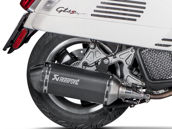 AKRAPOVIC S-VE125SO2-HZBL Vespa GTS 125 / Super / Sport / Tech (2024+) Slip-On Exhaust (SS) – Accessories in the 2WheelsHero Motorcycle Aftermarket Accessories and Parts Online Shop