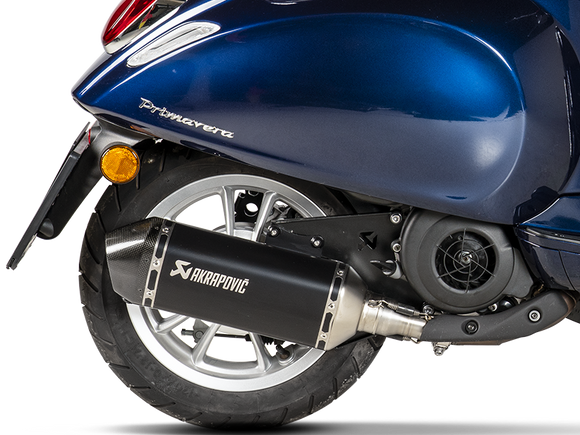 AKRAPOVIC S-VE125SO3-HZBL Vespa Sprint 125ie 3V (2022+) Slip-On Exhaust (SS) – Accessories in the 2WheelsHero Motorcycle Aftermarket Accessories and Parts Online Shop