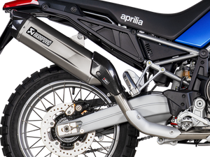 AKRAPOVIC S-A6SO1-HGJT Aprilia Tuareg 660 (2022+) Slip-on Exhaust (titanium) – Accessories in the 2WheelsHero Motorcycle Aftermarket Accessories and Parts Online Shop