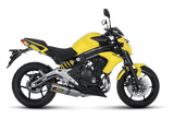 AKRAPOVIC S-K6R7-HT Kawasaki ER-6N / F / Ninja 650 (2016+) Exhaust System "Racing Line" (titanium) – Accessories in the 2WheelsHero Motorcycle Aftermarket Accessories and Parts Online Shop