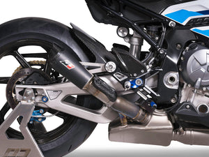 QD EXHAUST BMW S1000RR / M1000RR Slip-on Exhaust "Gunshot Dark Matter 60" (racing) – Accessories in the 2WheelsHero Motorcycle Aftermarket Accessories and Parts Online Shop