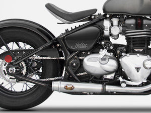 ZARD Triumph Bonneville Bobber 1200 (2021+) Double Stainless Steel Slip-on Exhaust – Accessories in the 2WheelsHero Motorcycle Aftermarket Accessories and Parts Online Shop