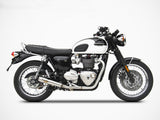 ZARD Triumph Bonneville T120 (2016+) Rear Exhaust Conversion Kit (OEM) – Accessories in the 2WheelsHero Motorcycle Aftermarket Accessories and Parts Online Shop