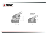 BRM06 - DBK BMW R1300GS (2024+) Handlebar Risers Kit – Accessories in the 2WheelsHero Motorcycle Aftermarket Accessories and Parts Online Shop