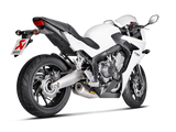 AKRAPOVIC S-H6R12-HAFT Honda CB650F / CBR650F (2016+) Exhaust System "Racing Line" (titanium) – Accessories in the 2WheelsHero Motorcycle Aftermarket Accessories and Parts Online Shop