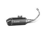 AKRAPOVIC S-VE125R2-HZBL Vespa Primavera 150ie 3V (2020+) Exhaust System "Racing Line" (SS) – Accessories in the 2WheelsHero Motorcycle Aftermarket Accessories and Parts Online Shop