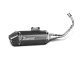 AKRAPOVIC S-VE125R2-HZBL Vespa Primavera / Sprint 3V (2020+) Exhaust System "Racing Line"(SS) – Accessories in the 2WheelsHero Motorcycle Aftermarket Accessories and Parts Online Shop