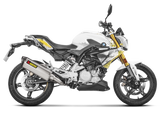 AKRAPOVIC S-B3R1-HRSS-1 BMW G310R / G310GS (2020+) Exhaust System "Racing Line" (SS) – Accessories in the 2WheelsHero Motorcycle Aftermarket Accessories and Parts Online Shop