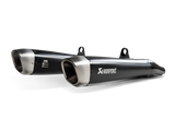 AKRAPOVIC S-T9SO2-HCQTBL Triumph Street Twin (2020+) Slip-On Exhaust (titanium) – Accessories in the 2WheelsHero Motorcycle Aftermarket Accessories and Parts Online Shop