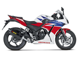 AKRAPOVIC S-H3SO3-RC Honda CBR300R (2016+) Slip-on Exhaust (carbon) – Accessories in the 2WheelsHero Motorcycle Aftermarket Accessories and Parts Online Shop