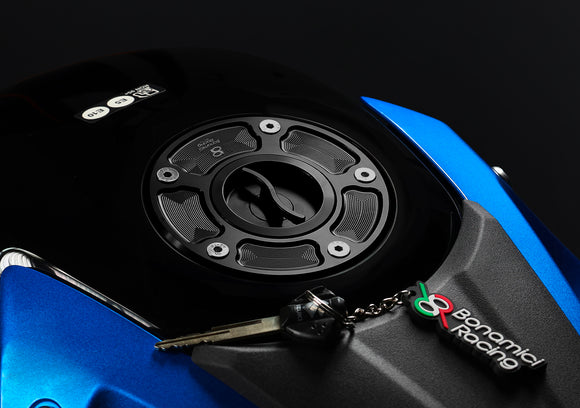 FC080 - BONAMICI RACING Suzuki GSX-8 / GSX-R / GSX-S (2003+) Fuel Tank Cap – Accessories in the 2WheelsHero Motorcycle Aftermarket Accessories and Parts Online Shop