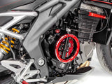 DBK DUCABIKE CCDV16 Triumph Clear Clutch Cover Oil Bath "3D EVO LED" – Accessories in the 2WheelsHero Motorcycle Aftermarket Accessories and Parts Online Shop