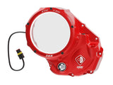 DBK DUCABIKE CCDVL10 Ducati Clear Clutch Cover "Evo LED" – Accessories in the 2WheelsHero Motorcycle Aftermarket Accessories and Parts Online Shop
