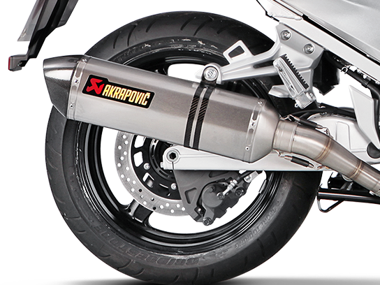 AKRAPOVIC S-Y13SO3-HT Yamaha FJR 1300 (2020+) Slip-On Exhaust (titanium) – Accessories in the 2WheelsHero Motorcycle Aftermarket Accessories and Parts Online Shop