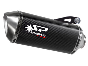 SPARK GDU0830S Ducati Monster 1200 (14/16) Exhaust Silencer "Force" – Accessories in the 2WheelsHero Motorcycle Aftermarket Accessories and Parts Online Shop