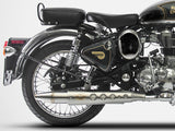 ZARD Royal Enfield Classic 500 (17/20) Stainless Steel Slip-on Exhaust – Accessories in the 2WheelsHero Motorcycle Aftermarket Accessories and Parts Online Shop