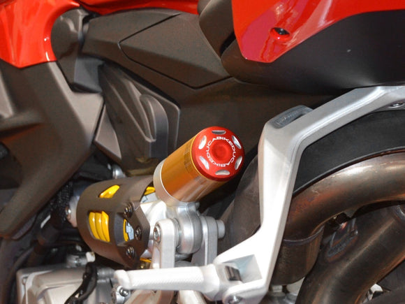 CMA01 - DBK Ducati Panigale / Streetfighter / XDiavel (2012+) Rear Shock Absorber Cover – Accessories in the 2WheelsHero Motorcycle Aftermarket Accessories and Parts Online Shop