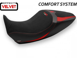 TAPPEZZERIA ITALIA Ducati Diavel 1260 (19/22) Comfort Seat Cover "Saranda 1 Velvet" – Accessories in the 2WheelsHero Motorcycle Aftermarket Accessories and Parts Online Shop