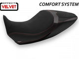 TAPPEZZERIA ITALIA Ducati Diavel 1260 (19/22) Comfort Seat Cover "Saranda 1 Velvet" – Accessories in the 2WheelsHero Motorcycle Aftermarket Accessories and Parts Online Shop