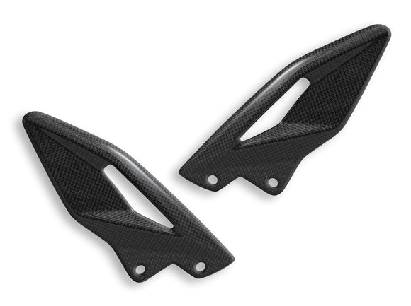 CRB90L - DBK Triumph Street Triple 765 S / R / RS (2017+) Glossy Carbon Heel Guards – Accessories in the 2WheelsHero Motorcycle Aftermarket Accessories and Parts Online Shop