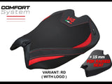 TAPPEZZERIA ITALIA Ducati Panigale V4 (2025+) Comfort Seat Cover "Argenta High" – Accessories in the 2WheelsHero Motorcycle Aftermarket Accessories and Parts Online Shop
