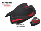 TAPPEZZERIA ITALIA Ducati Panigale V4 (2025+) Comfort Seat Cover "Argenta High" – Accessories in the 2WheelsHero Motorcycle Aftermarket Accessories and Parts Online Shop