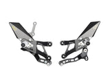 LIGHTECH FTRYA013 Yamaha YZF-R3 (2015+) Adjustable Rearsets (fixed footpegs) – Accessories in the 2WheelsHero Motorcycle Aftermarket Accessories and Parts Online Shop