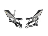 LIGHTECH FTRYA014 Yamaha YZF-R3 (2015+) Adjustable Rearsets (fixed footpegs) – Accessories in the 2WheelsHero Motorcycle Aftermarket Accessories and Parts Online Shop