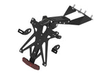 LIGHTECH KTARSU115 Suzuki GSX-R125 / GSX-S125 (17/24) Adjustable License Plate Holder Kit – Accessories in the 2WheelsHero Motorcycle Aftermarket Accessories and Parts Online Shop