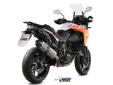 MIVV KT.017 KTM 1290 SUPER ADVENTURE / R / S / T ( 2015 - 20 ) Slip-on Exhaust "Speed Edge" (stainless steel; approved) – Accessories in the 2WheelsHero Motorcycle Aftermarket Accessories and Parts Online Shop